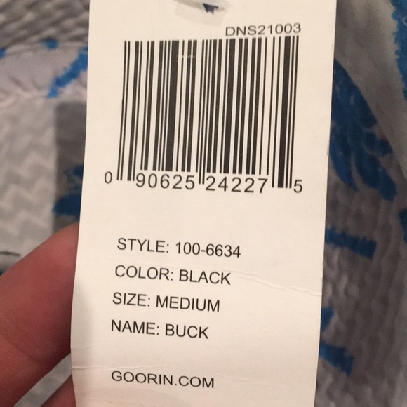 Goorin Bros. Gray & White fedora herringbone - Picture 10 of 14